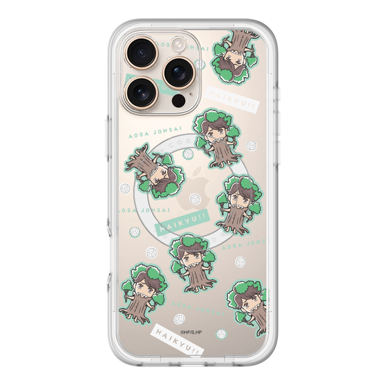 スリムプロテクションプレミアムケース with MagSafe［ ハイキュー!! - マスコットキャラ - 青葉城西高校 ］