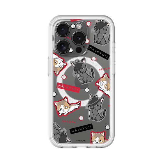 スリムプロテクションプレミアムケース with MagSafe［ ハイキュー!! - マスコットキャラ - 音駒高校 ］