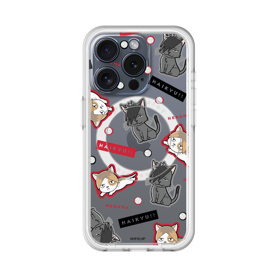 スリムプロテクションプレミアムケース with MagSafe［ ハイキュー!! - マスコットキャラ - 音駒高校 ］