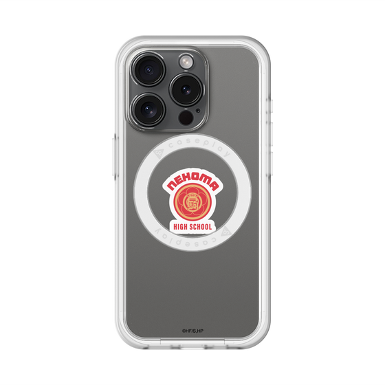 スリムプロテクションプレミアムケース with MagSafe［ ハイキュー!! - スクールバッジ - 音駒高校 ］