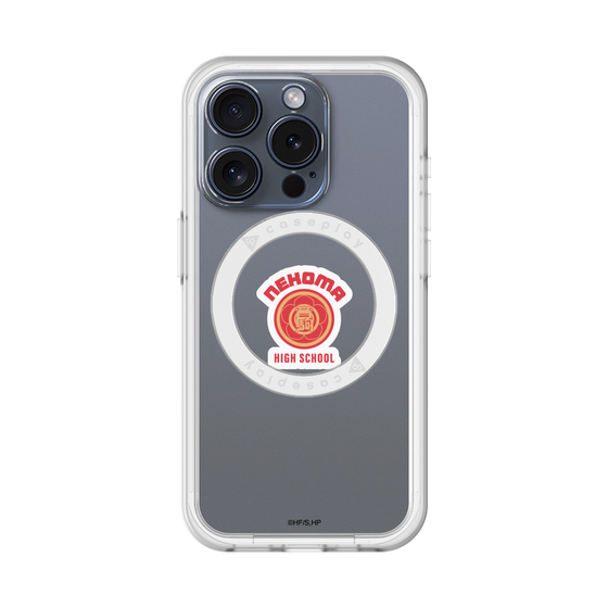 スリムプロテクションプレミアムケース with MagSafe［ ハイキュー!! - スクールバッジ - 音駒高校 ］