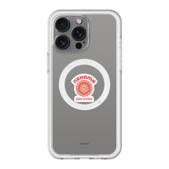 スリムプロテクションプレミアムケース with MagSafe［ ハイキュー!! - スクールバッジ - 音駒高校 ］