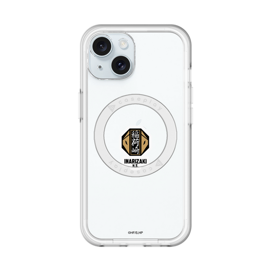 スリムプロテクションプレミアムケース with MagSafe［ ハイキュー!! - スクールバッジ - 稲荷崎高校 ］