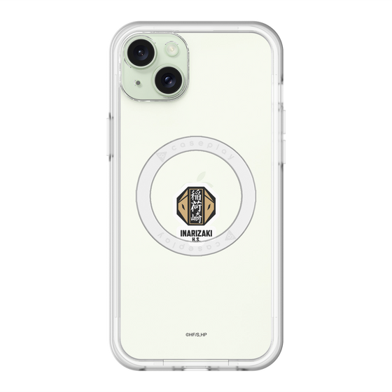 スリムプロテクションプレミアムケース with MagSafe［ ハイキュー!! - スクールバッジ - 稲荷崎高校 ］