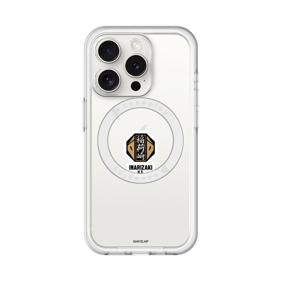 スリムプロテクションプレミアムケース with MagSafe［ ハイキュー!! - スクールバッジ - 稲荷崎高校 ］