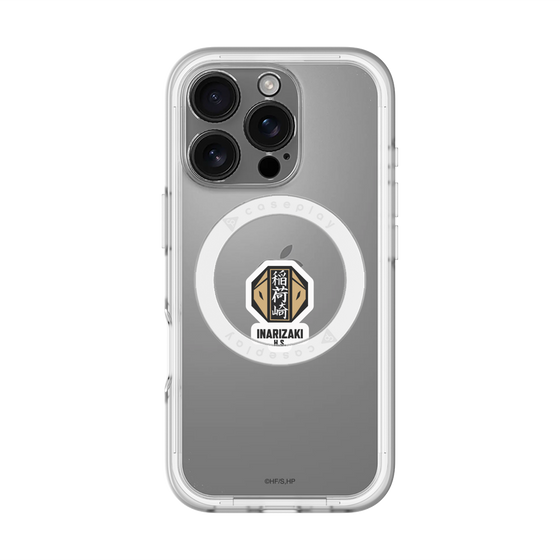 スリムプロテクションプレミアムケース with MagSafe［ ハイキュー!! - スクールバッジ - 稲荷崎高校 ］