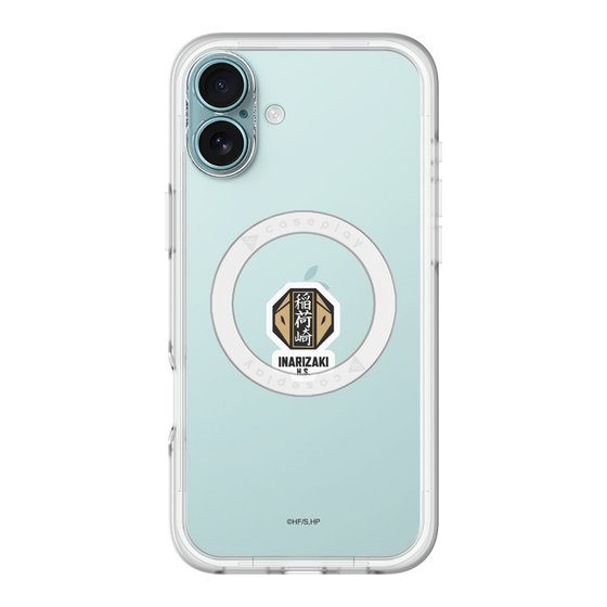 スリムプロテクションプレミアムケース with MagSafe［ ハイキュー!! - スクールバッジ - 稲荷崎高校 ］