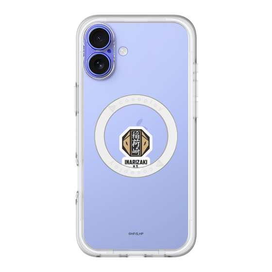 スリムプロテクションプレミアムケース with MagSafe［ ハイキュー!! - スクールバッジ - 稲荷崎高校 ］