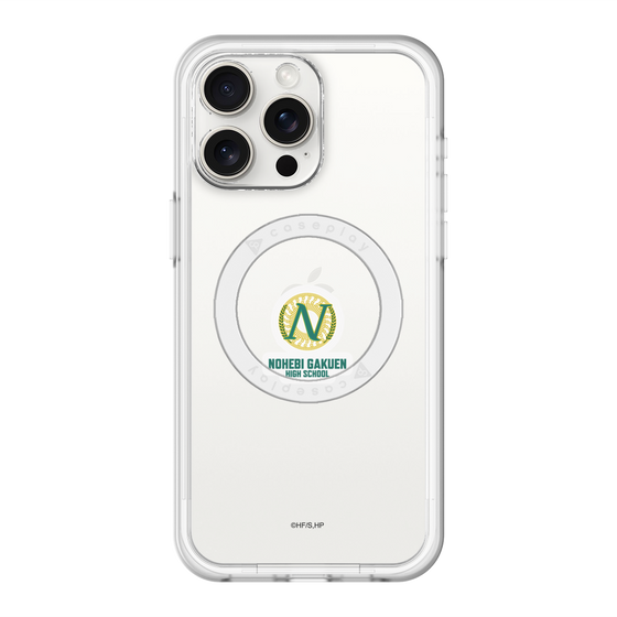 スリムプロテクションプレミアムケース with MagSafe［ ハイキュー!! - スクールバッジ - 戸美学園高校 ］