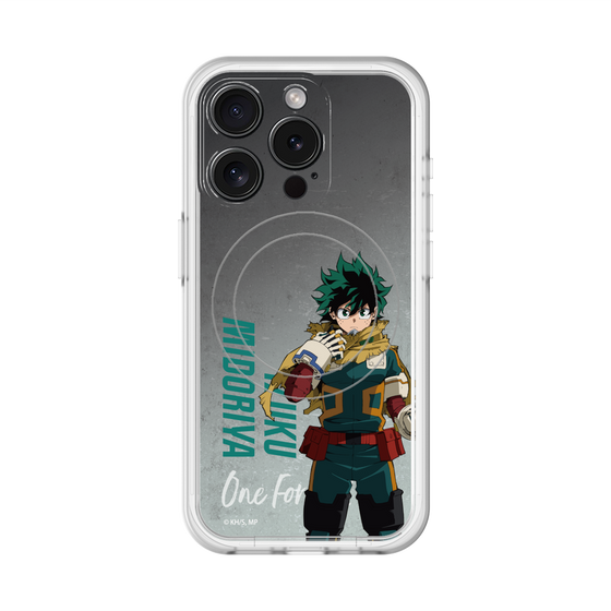 スリムプロテクションプレミアムケース with MagSafe［ 僕のヒーローアカデミア - 立ち絵 - 緑谷 出久 ］