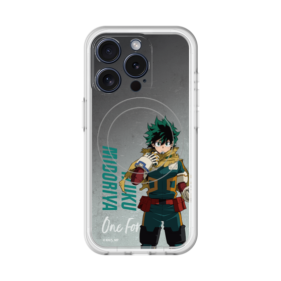 スリムプロテクションプレミアムケース with MagSafe［ 僕のヒーローアカデミア - 立ち絵 - 緑谷 出久 ］