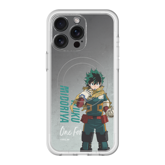 スリムプロテクションプレミアムケース with MagSafe［ 僕のヒーローアカデミア - 立ち絵 - 緑谷 出久 ］