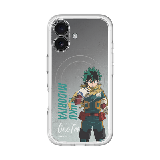 スリムプロテクションプレミアムケース with MagSafe［ 僕のヒーローアカデミア - 立ち絵 - 緑谷 出久 ］