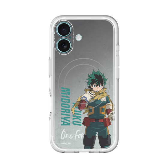 スリムプロテクションプレミアムケース with MagSafe［ 僕のヒーローアカデミア - 立ち絵 - 緑谷 出久 ］