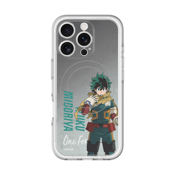 スリムプロテクションプレミアムケース with MagSafe［ 僕のヒーローアカデミア - 立ち絵 - 緑谷 出久 ］