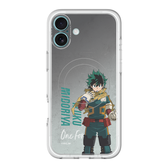 スリムプロテクションプレミアムケース with MagSafe［ 僕のヒーローアカデミア - 立ち絵 - 緑谷 出久 ］