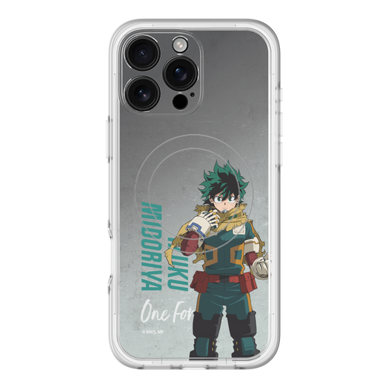 スリムプロテクションプレミアムケース with MagSafe［ 僕のヒーローアカデミア - 立ち絵 - 緑谷 出久 ］