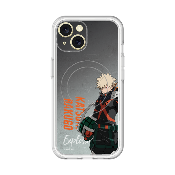 スリムプロテクションプレミアムケース with MagSafe［ 僕のヒーローアカデミア - 立ち絵 - 爆豪 勝己 ］