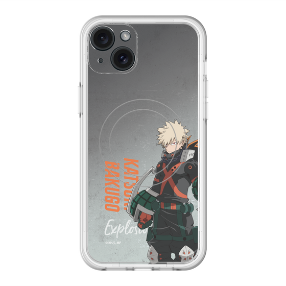 スリムプロテクションプレミアムケース with MagSafe［ 僕のヒーローアカデミア - 立ち絵 - 爆豪 勝己 ］