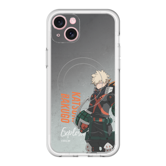 スリムプロテクションプレミアムケース with MagSafe［ 僕のヒーローアカデミア - 立ち絵 - 爆豪 勝己 ］