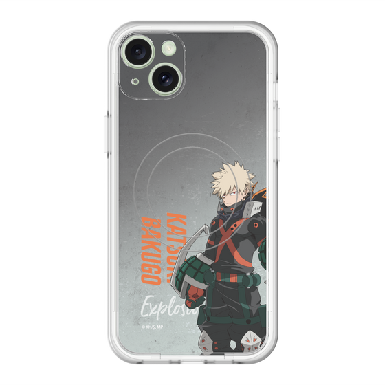 スリムプロテクションプレミアムケース with MagSafe［ 僕のヒーローアカデミア - 立ち絵 - 爆豪 勝己 ］