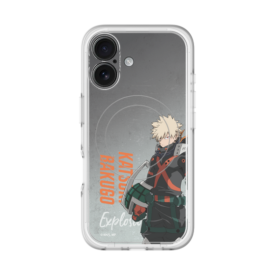 スリムプロテクションプレミアムケース with MagSafe［ 僕のヒーローアカデミア - 立ち絵 - 爆豪 勝己 ］