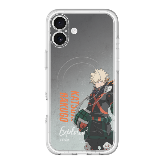 スリムプロテクションプレミアムケース with MagSafe［ 僕のヒーローアカデミア - 立ち絵 - 爆豪 勝己 ］