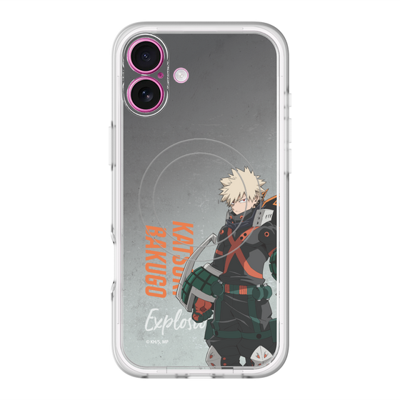 スリムプロテクションプレミアムケース with MagSafe［ 僕のヒーローアカデミア - 立ち絵 - 爆豪 勝己 ］