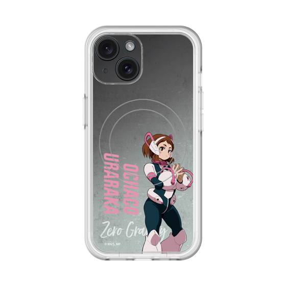 スリムプロテクションプレミアムケース with MagSafe［ 僕のヒーローアカデミア - 立ち絵 - 麗日 お茶子 ］