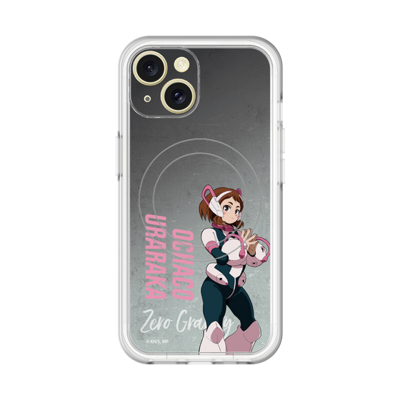 スリムプロテクションプレミアムケース with MagSafe［ 僕のヒーローアカデミア - 立ち絵 - 麗日 お茶子 ］