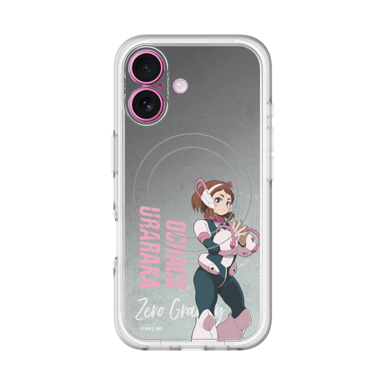 スリムプロテクションプレミアムケース with MagSafe［ 僕のヒーローアカデミア - 立ち絵 - 麗日 お茶子 ］