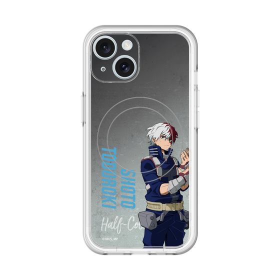 スリムプロテクションプレミアムケース with MagSafe［ 僕のヒーローアカデミア - 立ち絵 - 轟 焦凍 ］