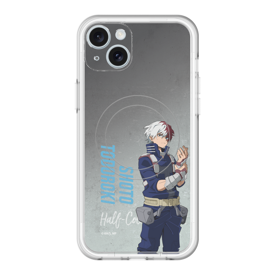 スリムプロテクションプレミアムケース with MagSafe［ 僕のヒーローアカデミア - 立ち絵 - 轟 焦凍 ］