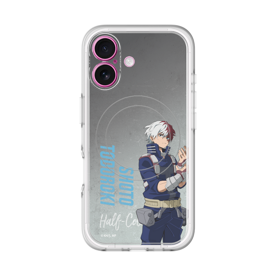 スリムプロテクションプレミアムケース with MagSafe［ 僕のヒーローアカデミア - 立ち絵 - 轟 焦凍 ］