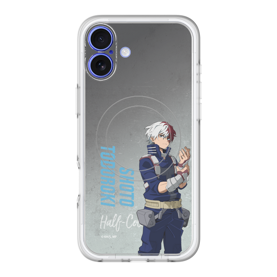 スリムプロテクションプレミアムケース with MagSafe［ 僕のヒーローアカデミア - 立ち絵 - 轟 焦凍 ］