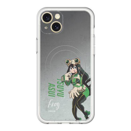 スリムプロテクションプレミアムケース with MagSafe［ 僕のヒーローアカデミア - 立ち絵 -蛙吹 梅雨 ］