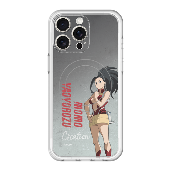 スリムプロテクションプレミアムケース with MagSafe［ 僕のヒーローアカデミア - 立ち絵 - 八百万 百 ］