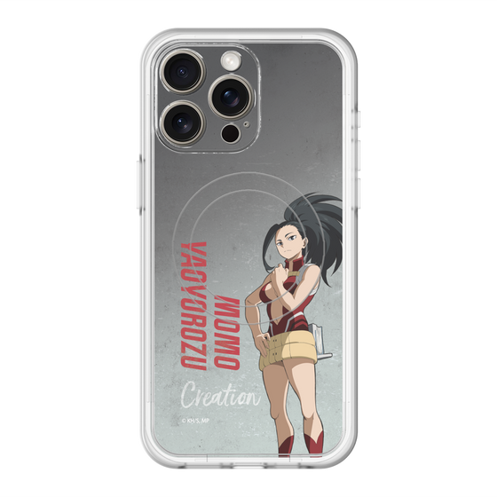 スリムプロテクションプレミアムケース with MagSafe［ 僕のヒーローアカデミア - 立ち絵 - 八百万 百 ］