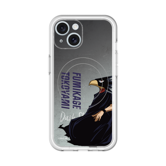 スリムプロテクションプレミアムケース with MagSafe［ 僕のヒーローアカデミア - 立ち絵 - 常闇 踏陰 ］