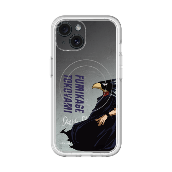 スリムプロテクションプレミアムケース with MagSafe［ 僕のヒーローアカデミア - 立ち絵 - 常闇 踏陰 ］