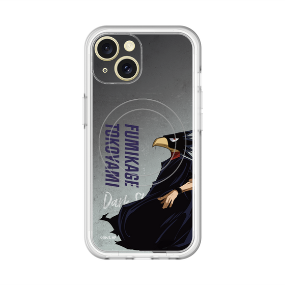 スリムプロテクションプレミアムケース with MagSafe［ 僕のヒーローアカデミア - 立ち絵 - 常闇 踏陰 ］