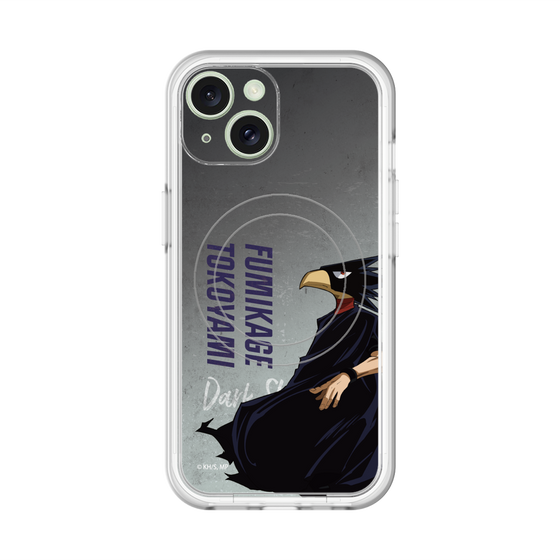 スリムプロテクションプレミアムケース with MagSafe［ 僕のヒーローアカデミア - 立ち絵 - 常闇 踏陰 ］