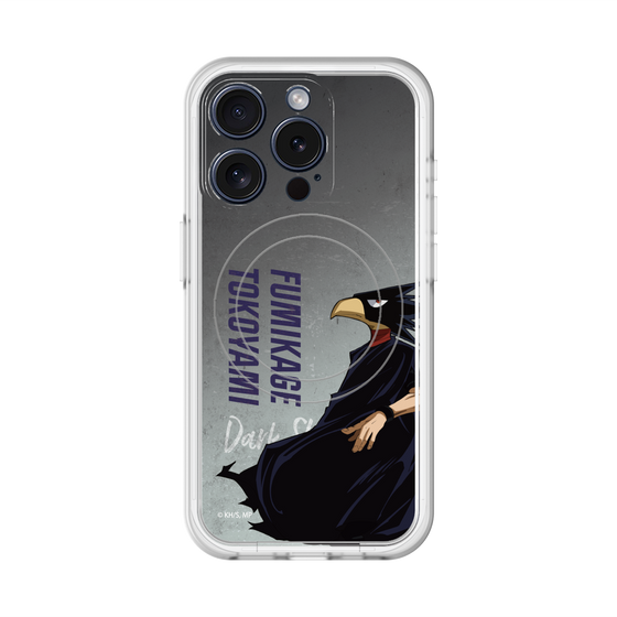 スリムプロテクションプレミアムケース with MagSafe［ 僕のヒーローアカデミア - 立ち絵 - 常闇 踏陰 ］