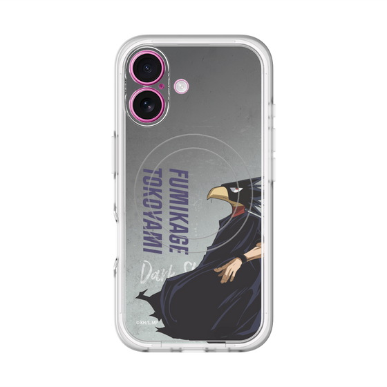 スリムプロテクションプレミアムケース with MagSafe［ 僕のヒーローアカデミア - 立ち絵 - 常闇 踏陰 ］