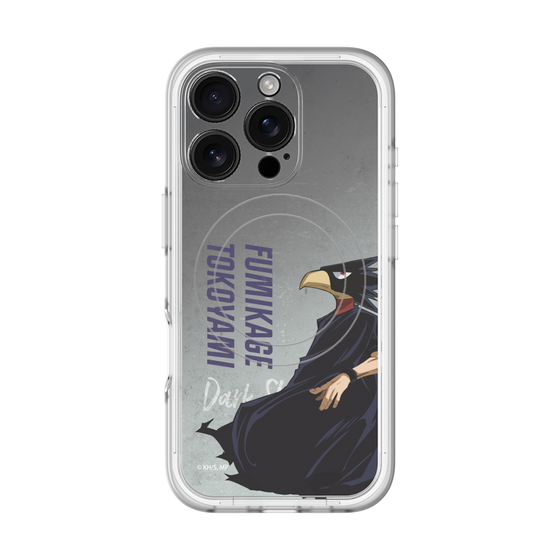 スリムプロテクションプレミアムケース with MagSafe［ 僕のヒーローアカデミア - 立ち絵 - 常闇 踏陰 ］