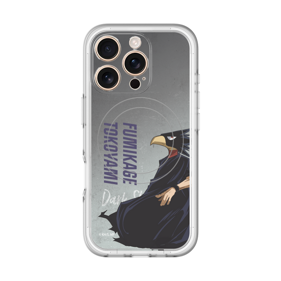 スリムプロテクションプレミアムケース with MagSafe［ 僕のヒーローアカデミア - 立ち絵 - 常闇 踏陰 ］