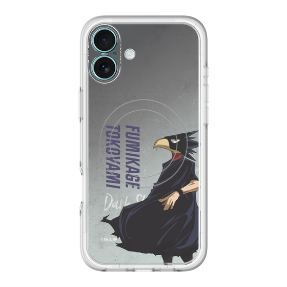 スリムプロテクションプレミアムケース with MagSafe［ 僕のヒーローアカデミア - 立ち絵 - 常闇 踏陰 ］