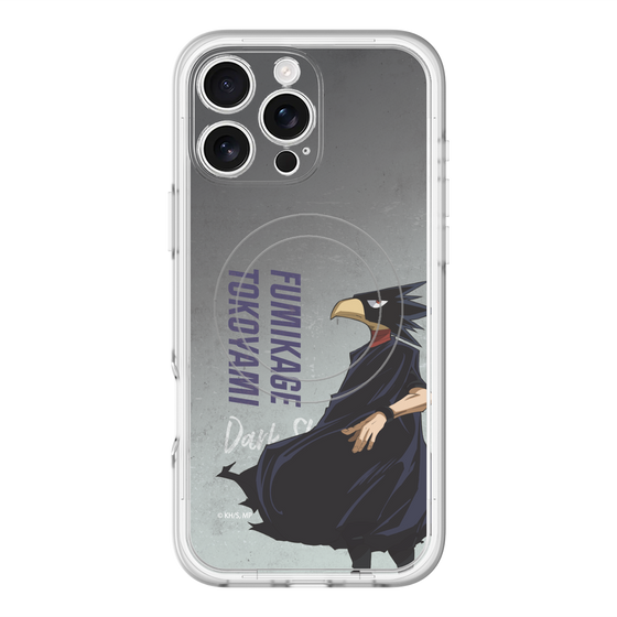 スリムプロテクションプレミアムケース with MagSafe［ 僕のヒーローアカデミア - 立ち絵 - 常闇 踏陰 ］