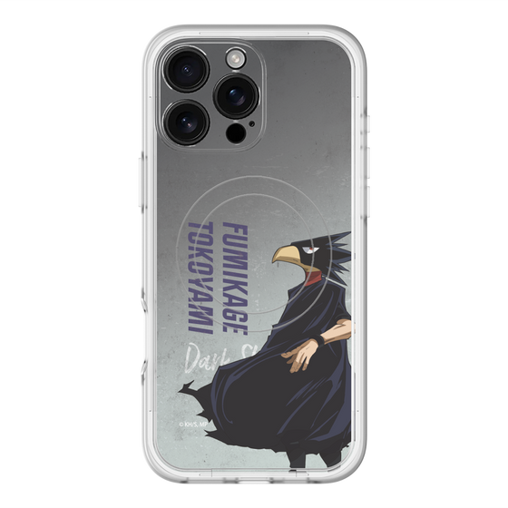 スリムプロテクションプレミアムケース with MagSafe［ 僕のヒーローアカデミア - 立ち絵 - 常闇 踏陰 ］