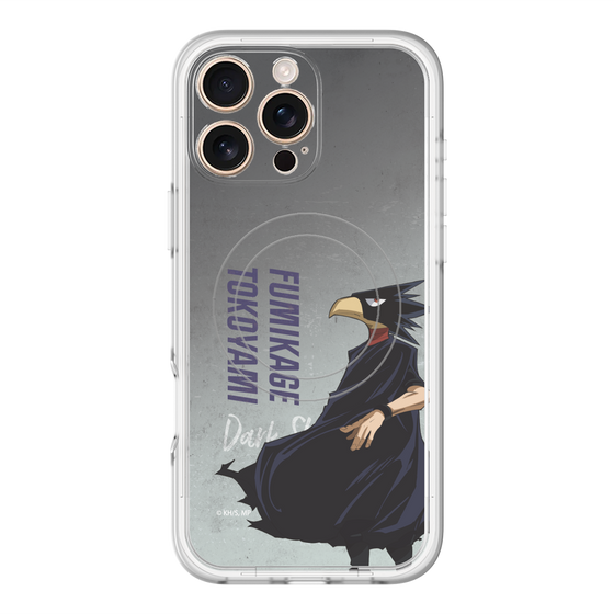 スリムプロテクションプレミアムケース with MagSafe［ 僕のヒーローアカデミア - 立ち絵 - 常闇 踏陰 ］